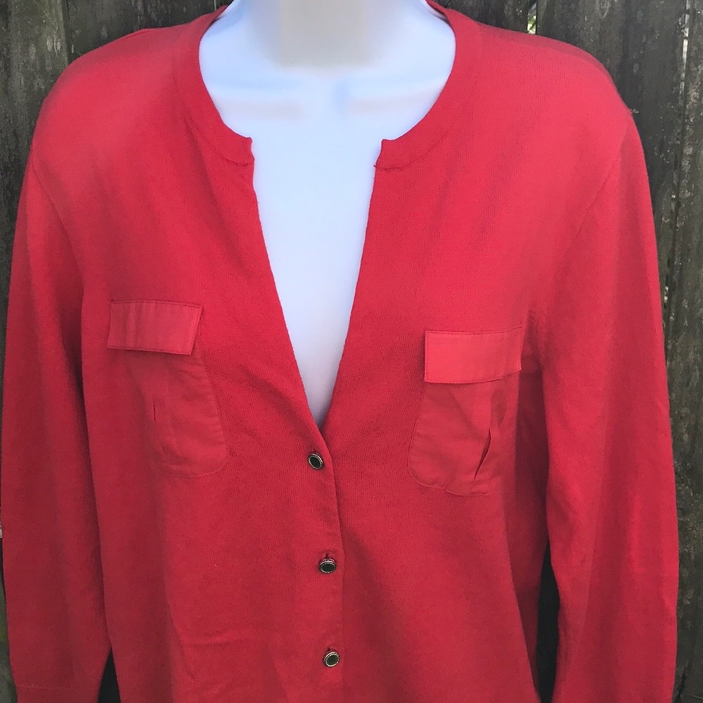 Nautica Red Sweater